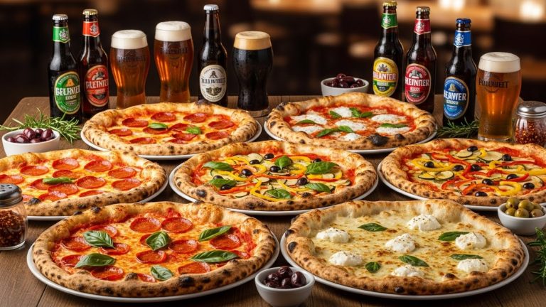 Hoje é dia de harmonizar cerveja e pizza!
