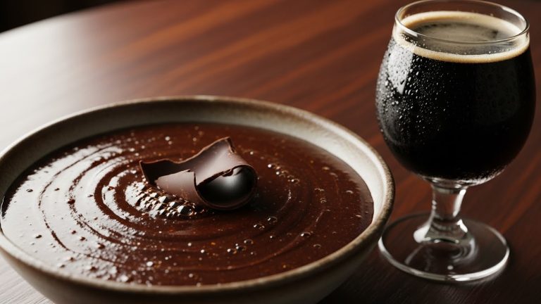 Receita de Ganache de cerveja Porter